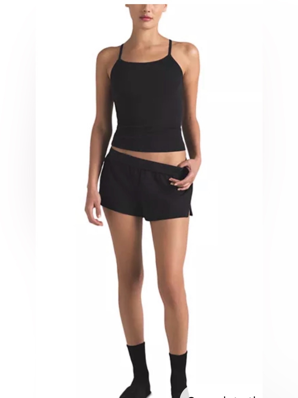 SKIMS COTTON JERSEY SHORT STYLE: SH-SHO-7787W COLOR: SOOT SIZE: XS
